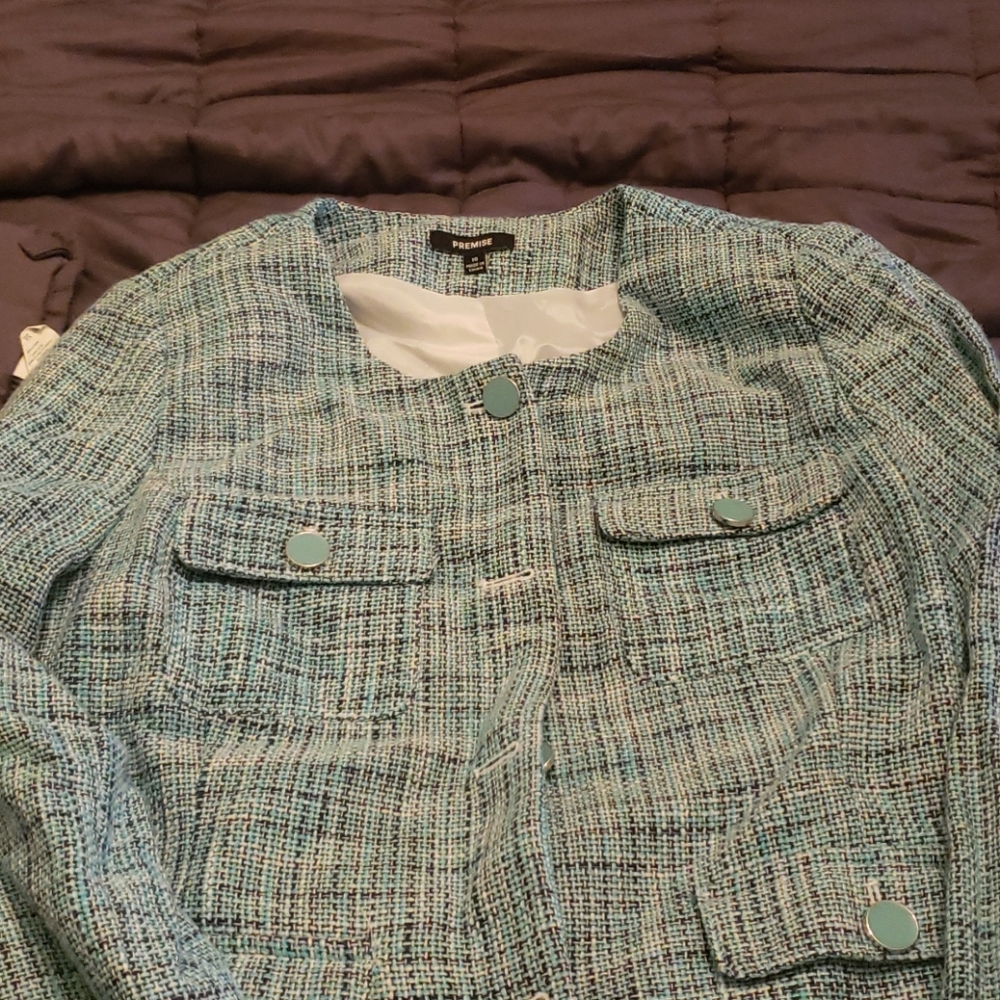 Ladies dress twill jacket